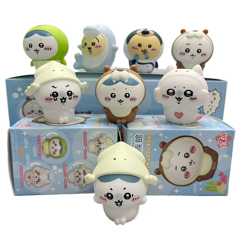 8pcs/Box Kawaii Chiikawa Aquar - огляд і ціна Marine Aquarium