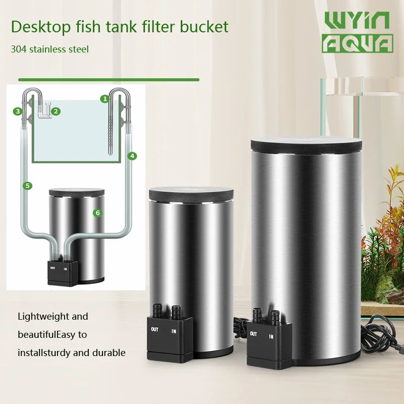 Silent Desktop Aquarium Filter - огляд і ціна Reef Tank Filter
