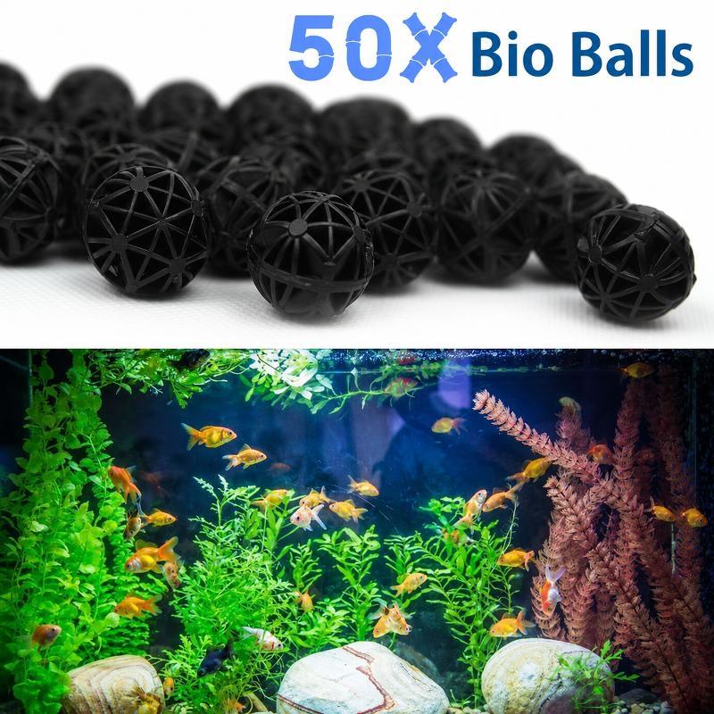50Pcs 16mm Aquarium Bio Filter - огляд і ціна Ocean Aquarium