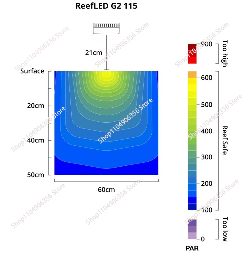 New LED 60w Aquarium Light Bes - огляд і ціна Marine Aquarium