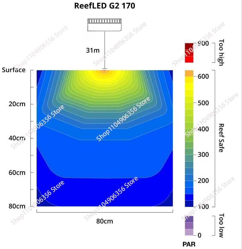 New LED 60w Aquarium Light Bes - огляд і ціна Marine Aquarium