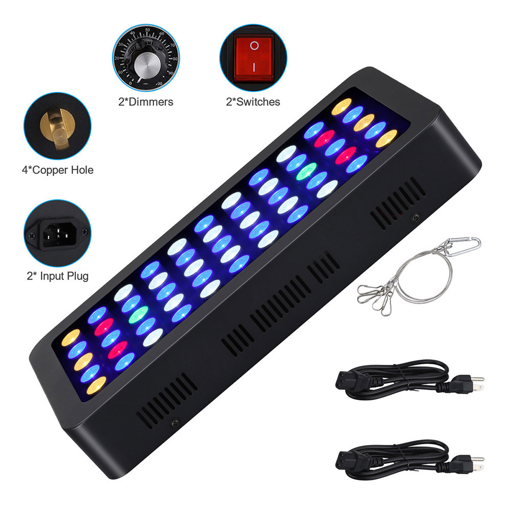 165W LED Aquariums Light Dimma - огляд і ціна Marine Coral