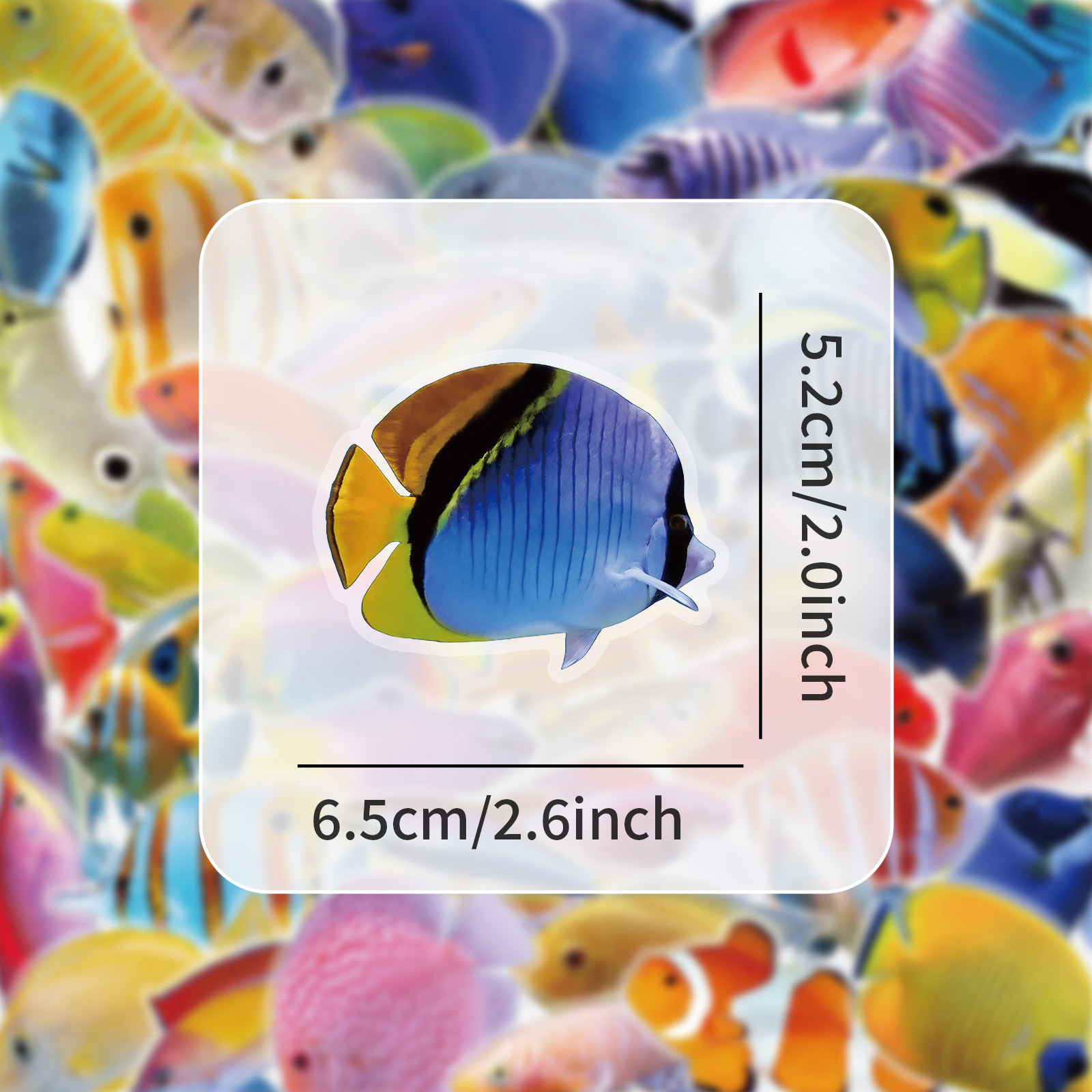 50-100PCS Transparent PET Cora - огляд і ціна Marine Coral