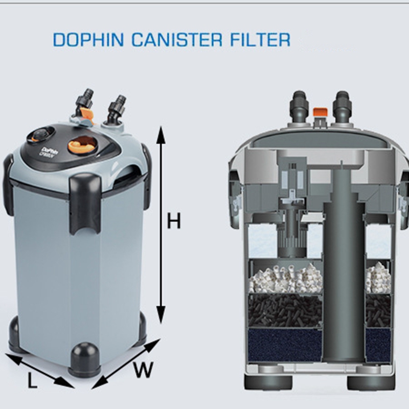 Dophin CF Series Aquarium Filt - огляд і ціна Reef Tank Filter