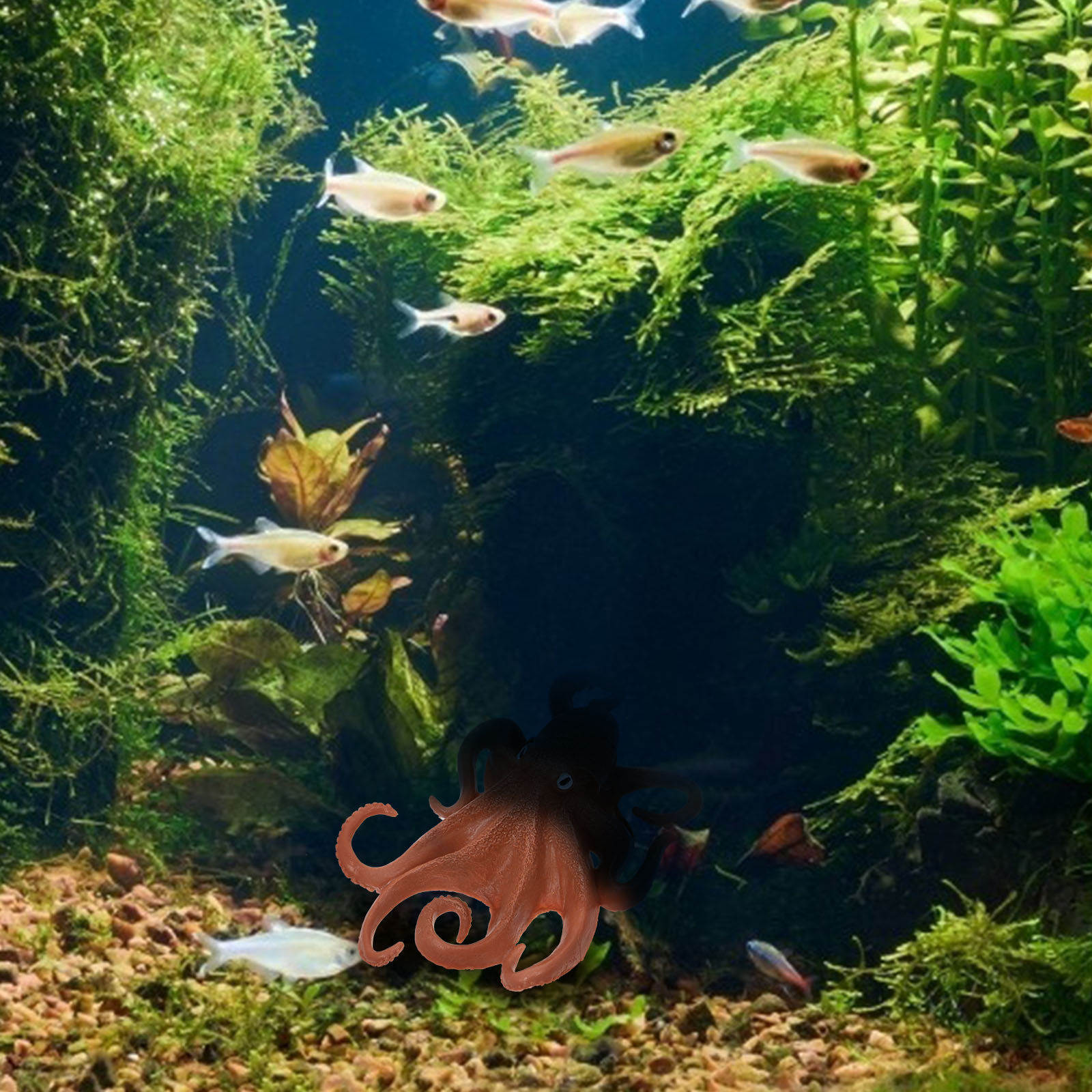 1Pcs Octopus Simulation Sea An - огляд і ціна Ocean Aquarium